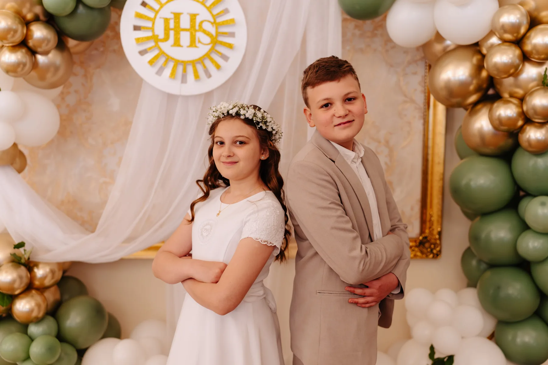 Komunia święta Julii i Laury 2